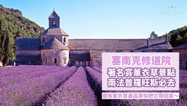 6月中旬至8月是薰衣草開花季，快到法國南部普羅旺斯感受紫色浪漫～｜塞南克修道院篇Abbaye de Sénanque